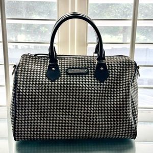 Ralph Lauren Houndsooth Boston Bag